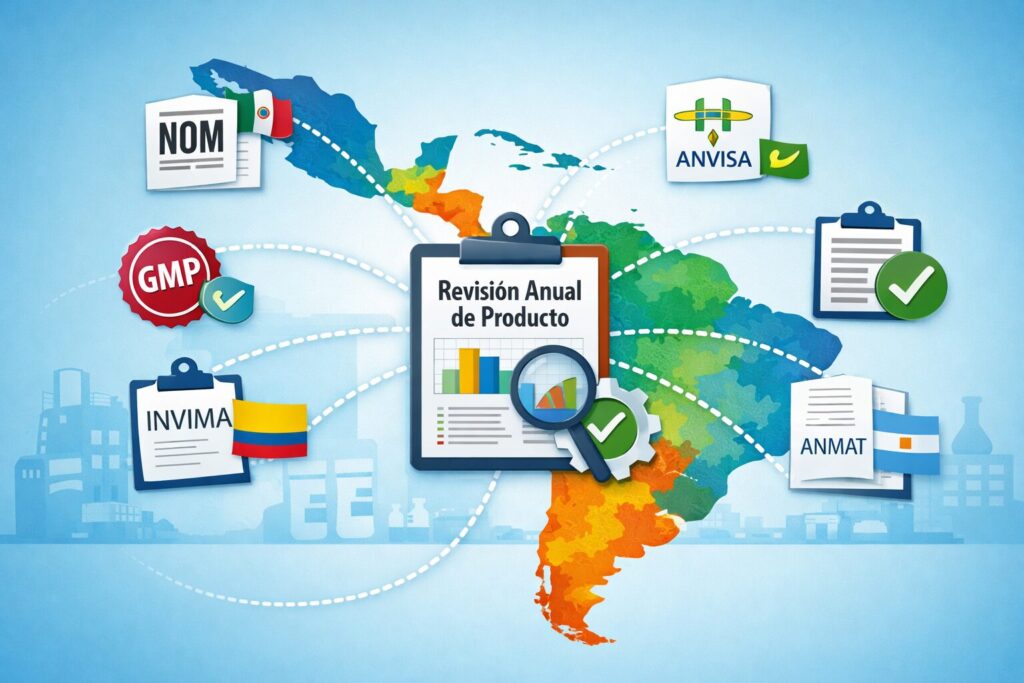 Cumplimiento normativo y armonización de la Revisión Anual de Producto en América Latina